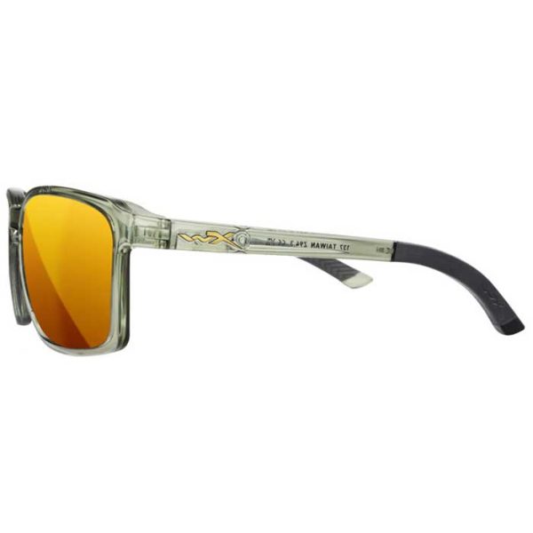 Wiley X Alfa Safety Sunglasses-Bronze Mirror Lens