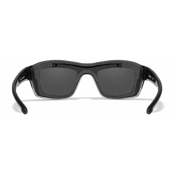 Wiley X Ozone Safety Glasses-Silver Flash Lens